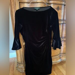 Ralph Lauren velvet dress size 4